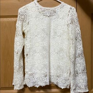 Girls white blouse